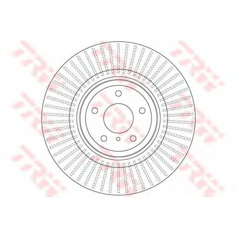DF6498S  TRW - Гальмівний диск — фото товара №1