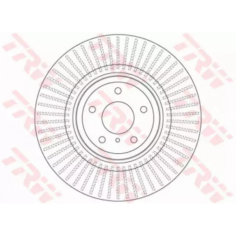 DF6498S  TRW - Гальмівний диск — фото товара №2