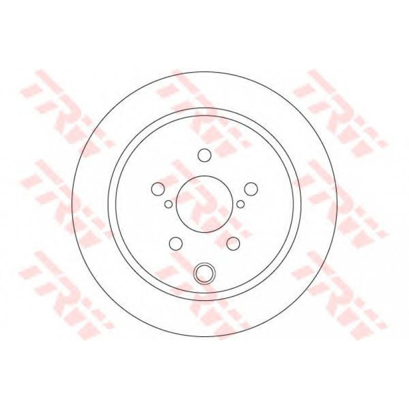 DF6503  TRW - Гальмівний диск — фото товара №1