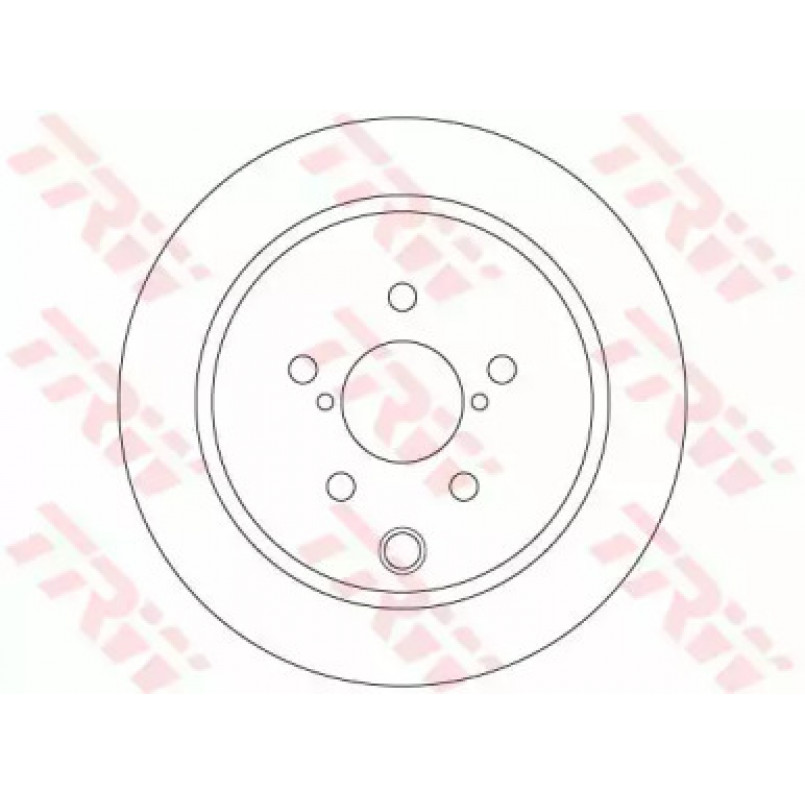 DF6503  TRW - Гальмівний диск — фото товара №2