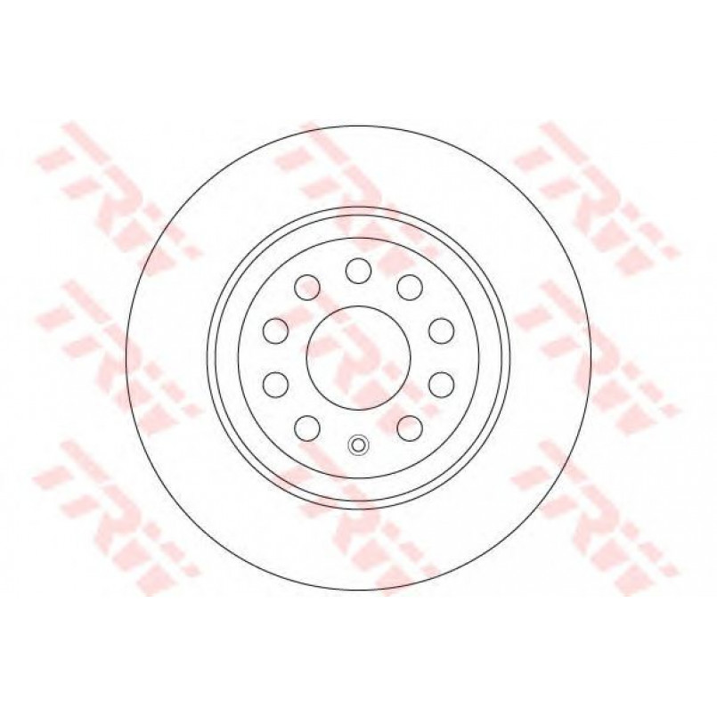 DF6504  TRW - Гальмівний диск — фото товара №1