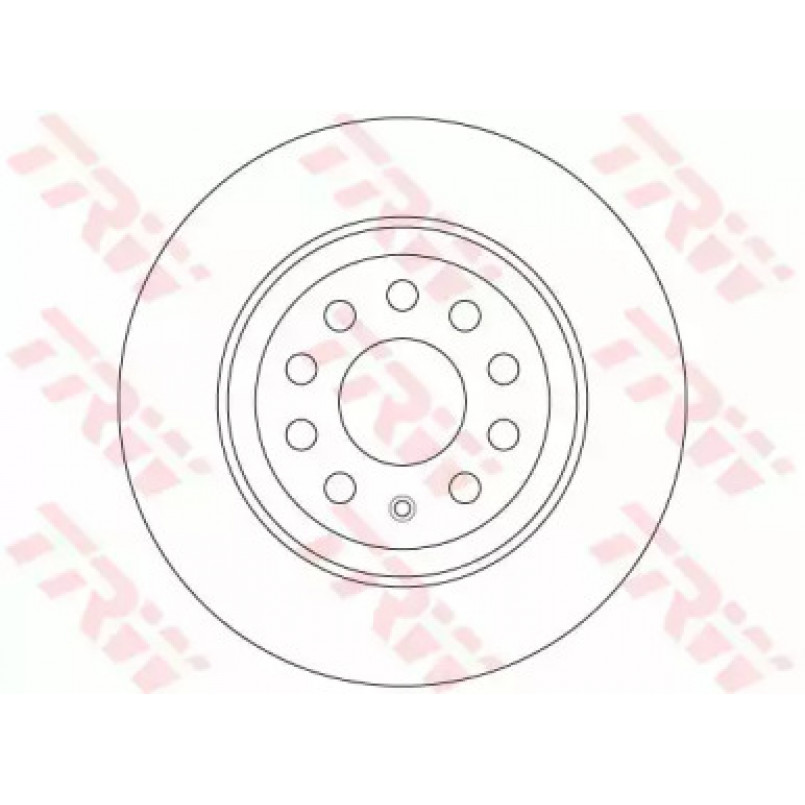 DF6504  TRW - Гальмівний диск — фото товара №2