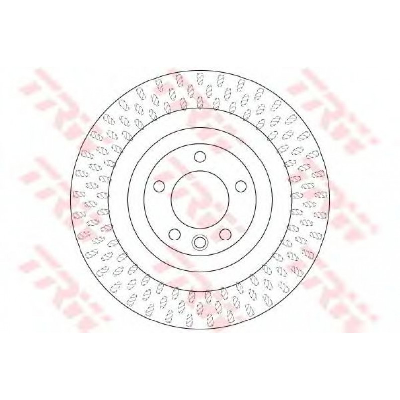 DF6505S  TRW - Гальмівний диск — фото товара №1