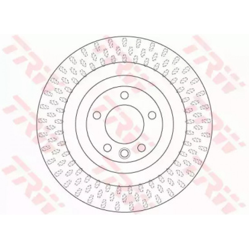 DF6505S  TRW - Гальмівний диск — фото товара №2