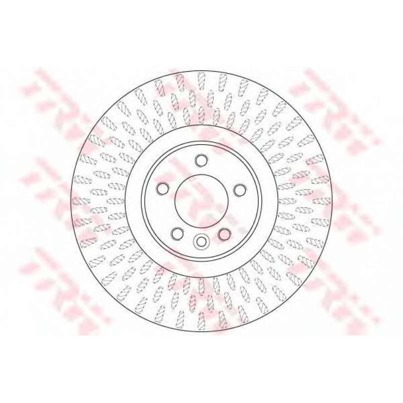 DF6508S  TRW - Гальмівний диск — фото товара №1