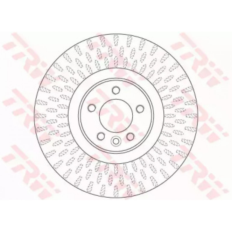 DF6508S  TRW - Гальмівний диск — фото товара №2
