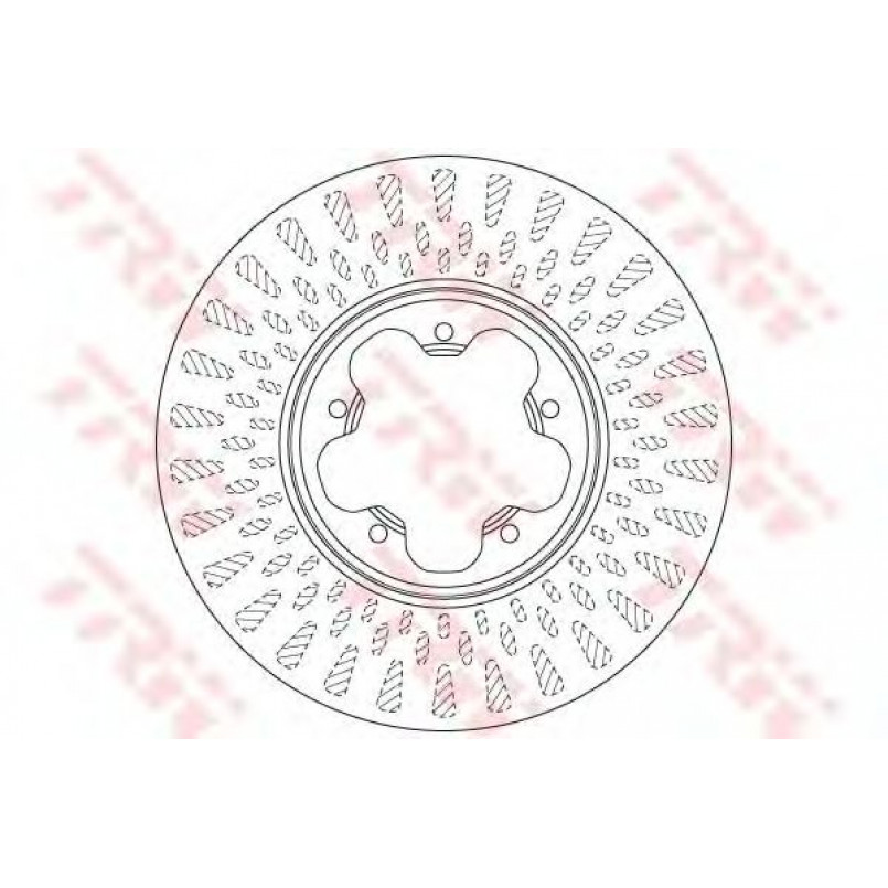 DF6514S  TRW - Гальмівний диск — фото товара №1