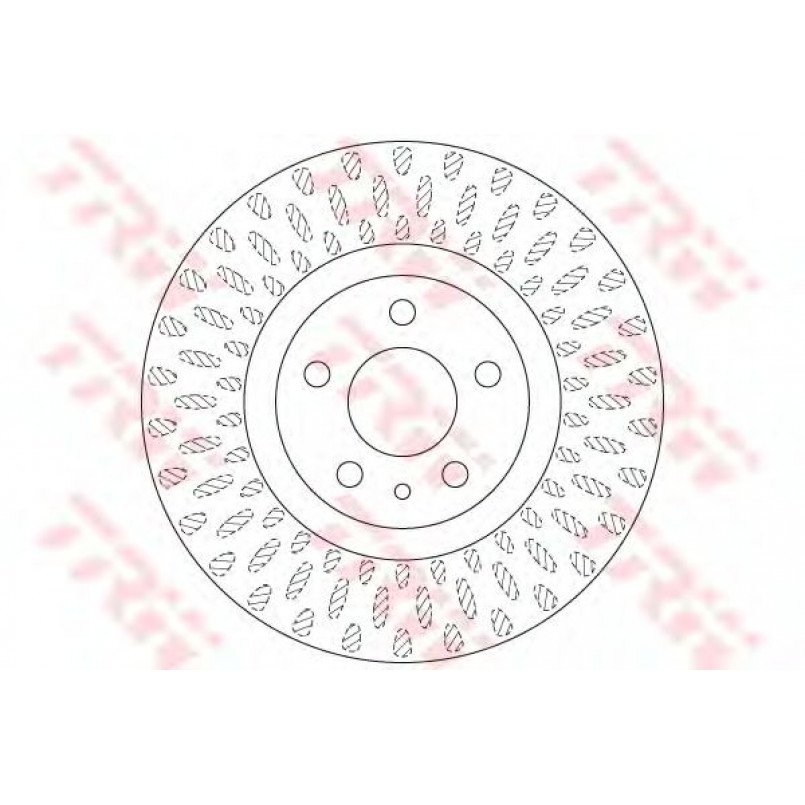 DF6522  TRW - Гальмівний диск — фото товара №1