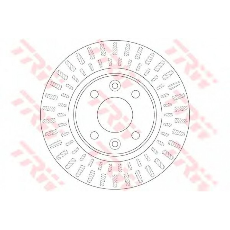 DF6534  TRW - Гальмівний диск — фото товара №1