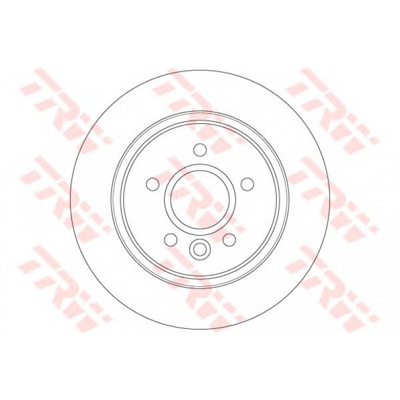 DF6535  TRW - Гальмівний диск — фото товара №1