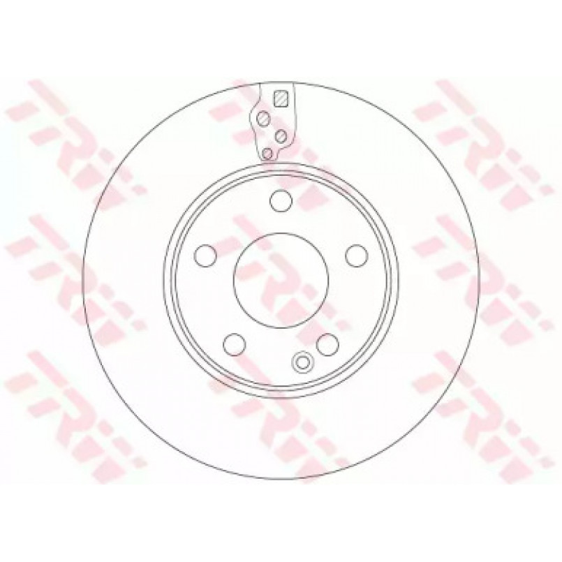 DF6548  TRW - Гальмівний диск — фото товара №2