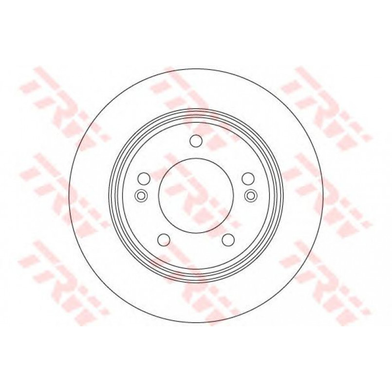 DF6627  TRW - Гальмівний диск — фото товара №1
