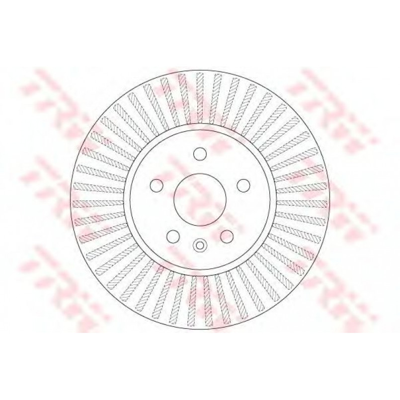 DF6629  TRW - Гальмівний диск — фото товара №1