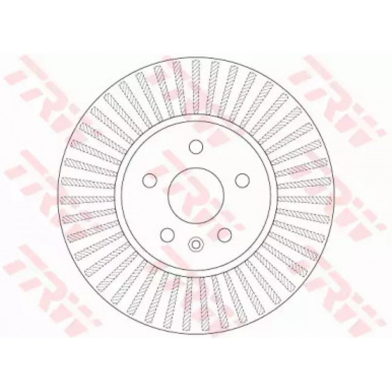 DF6629  TRW - Гальмівний диск — фото товара №2