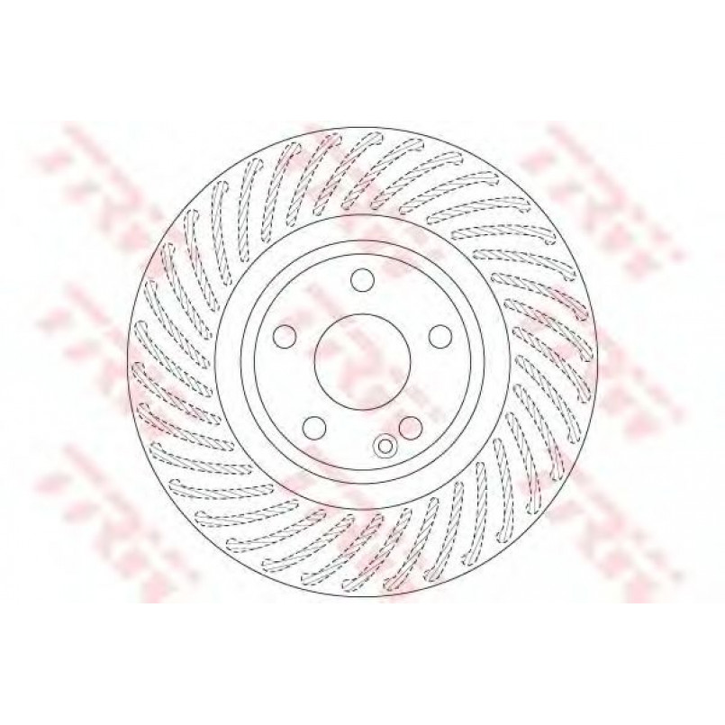 DF6631  TRW - Гальмівний диск — фото товара №1