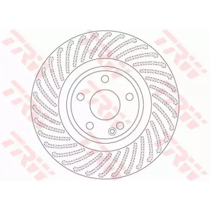 DF6631  TRW - Гальмівний диск — фото товара №2