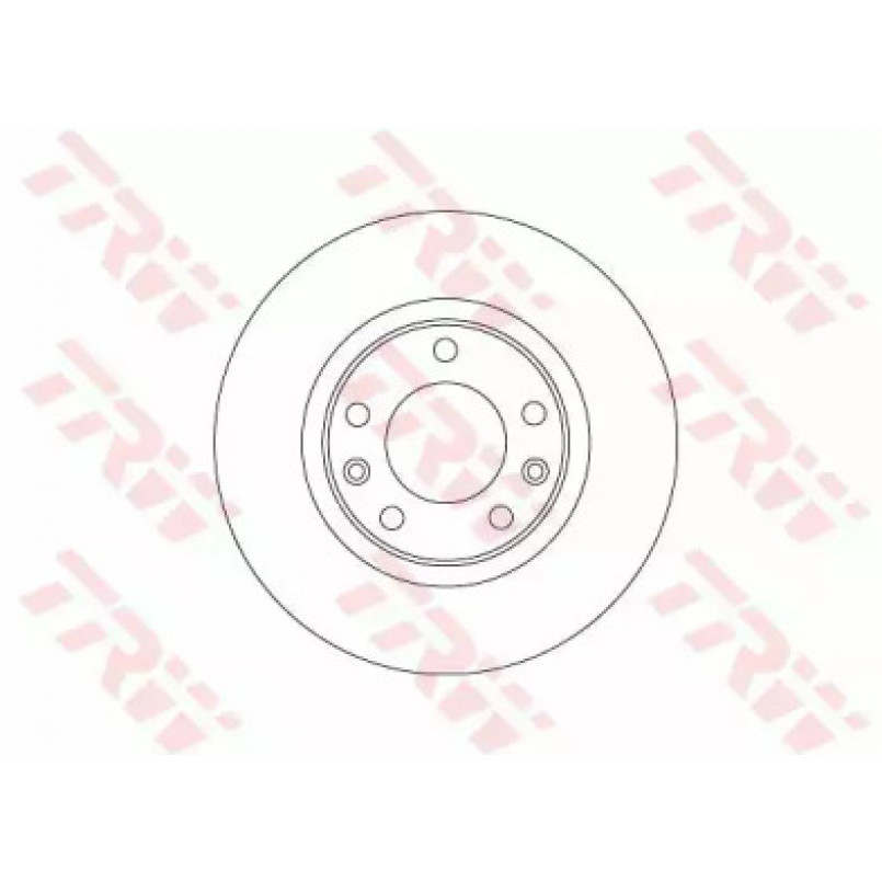 DF6656  TRW - Гальмівний диск — фото товара №2