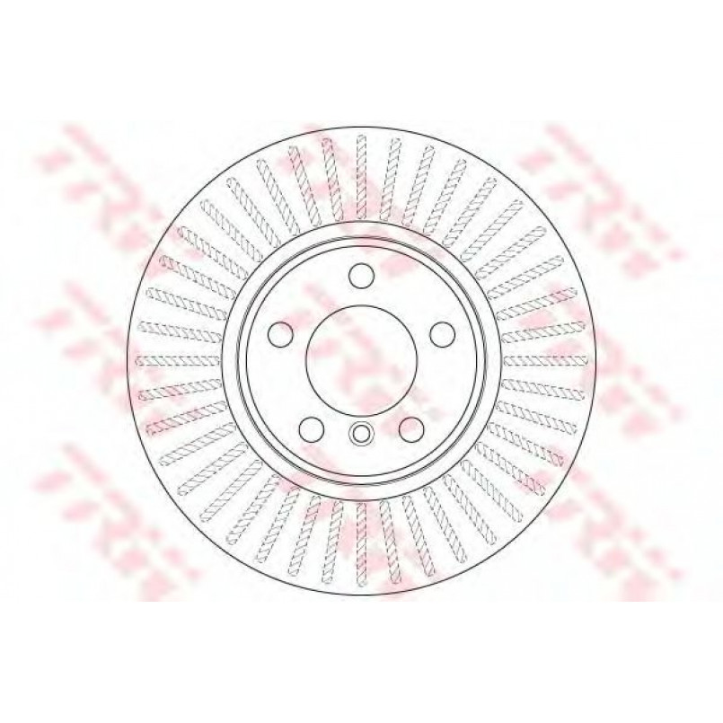 DF8050  TRW - Гальмівний диск — фото товара №1