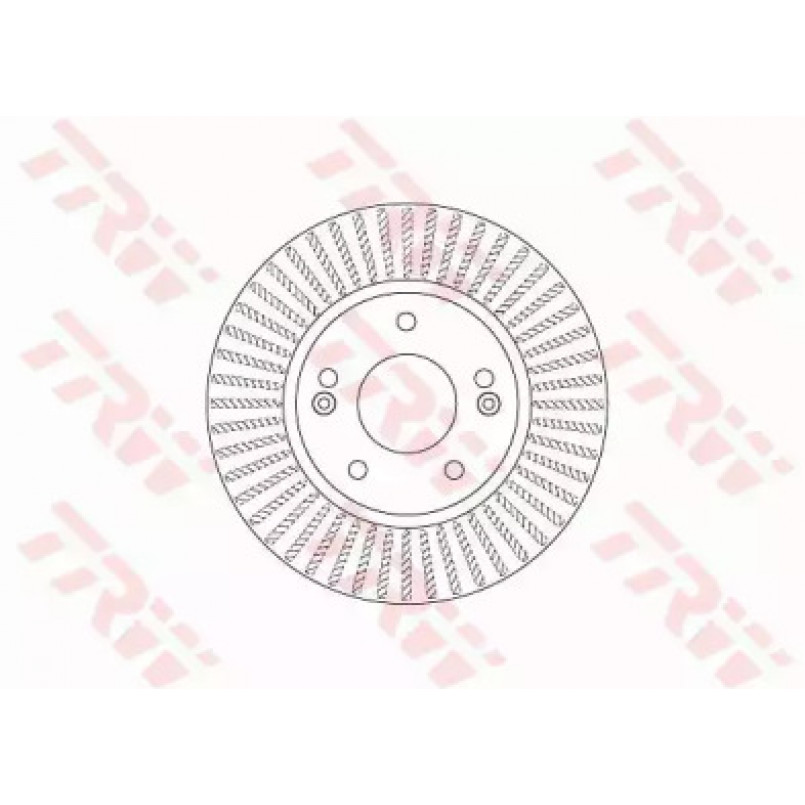 DF8056  TRW - Гальмівний диск — фото товара №2