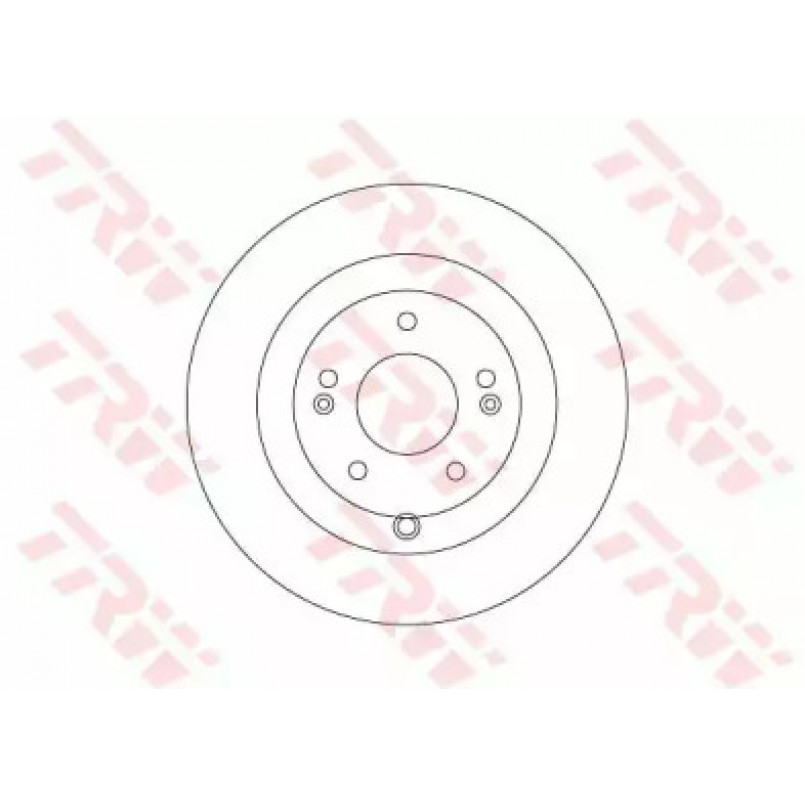 DF6690  TRW - Гальмівний диск — фото товара №2