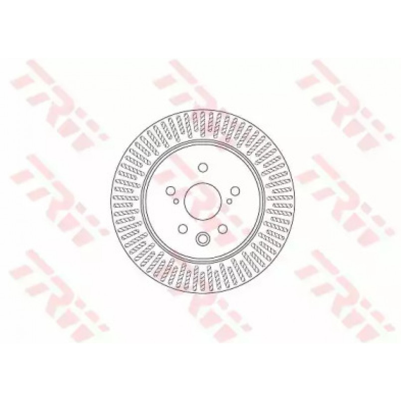 DF6691  TRW - Гальмівний диск — фото товара №2