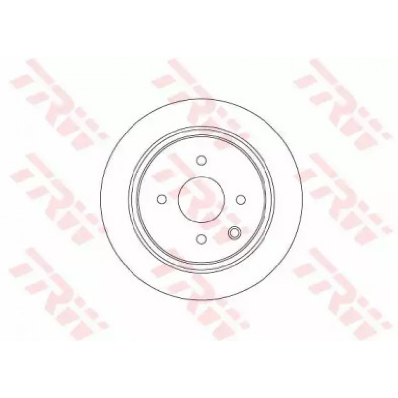 DF6317  TRW - Гальмівний диск — фото товара №2
