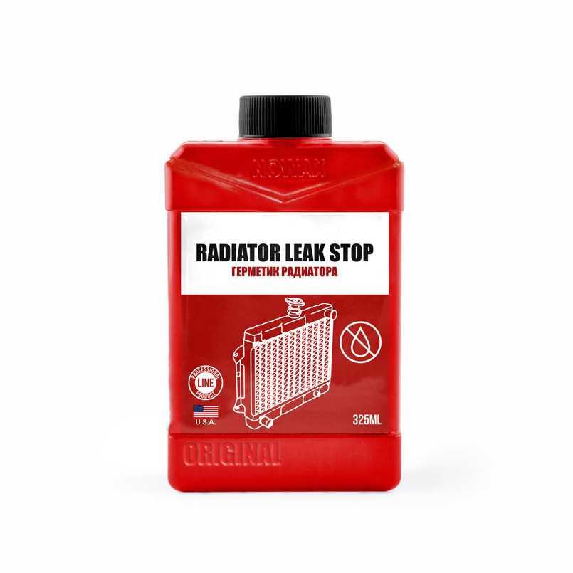 NOWAX  RADIATOR LEAK STOP, 325ml. Герметик радіатора  (24шт.) — фото товара №1