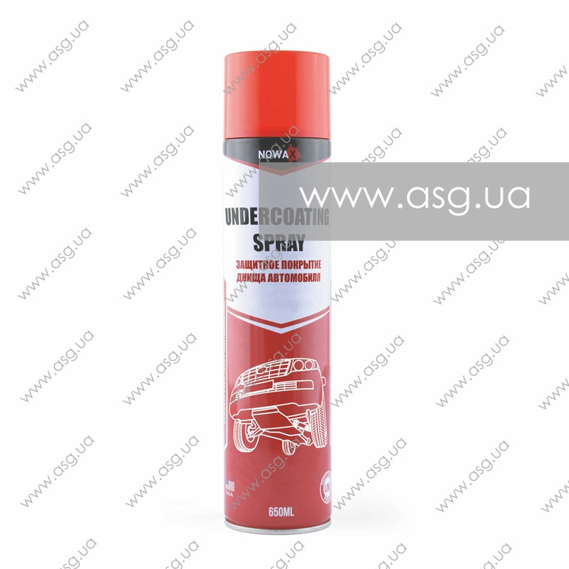 NOWAX  UNDERCOATING SPRAY, 650ml. Антикорозійний засіб  (12шт.) — фото товара №2