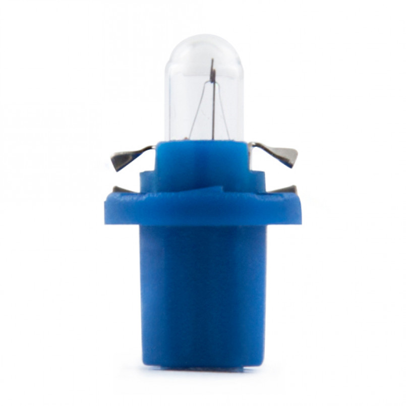 BREVIA Автолампа BAX 12V 1.2W BX8.5d Light Blue CP HALOGEN — фото товара №1