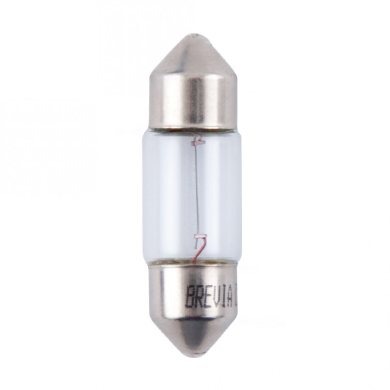 BREVIA Автолампа C10W 12V 10W SV8.5 T11x31 CP HALOGEN — фото товара №1