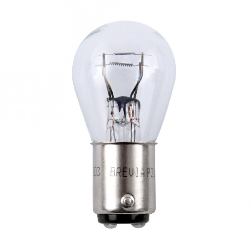 BREVIA Автолампа P21/5W 24V 21/5W BAY15d CP HALOGEN — фото товара №1