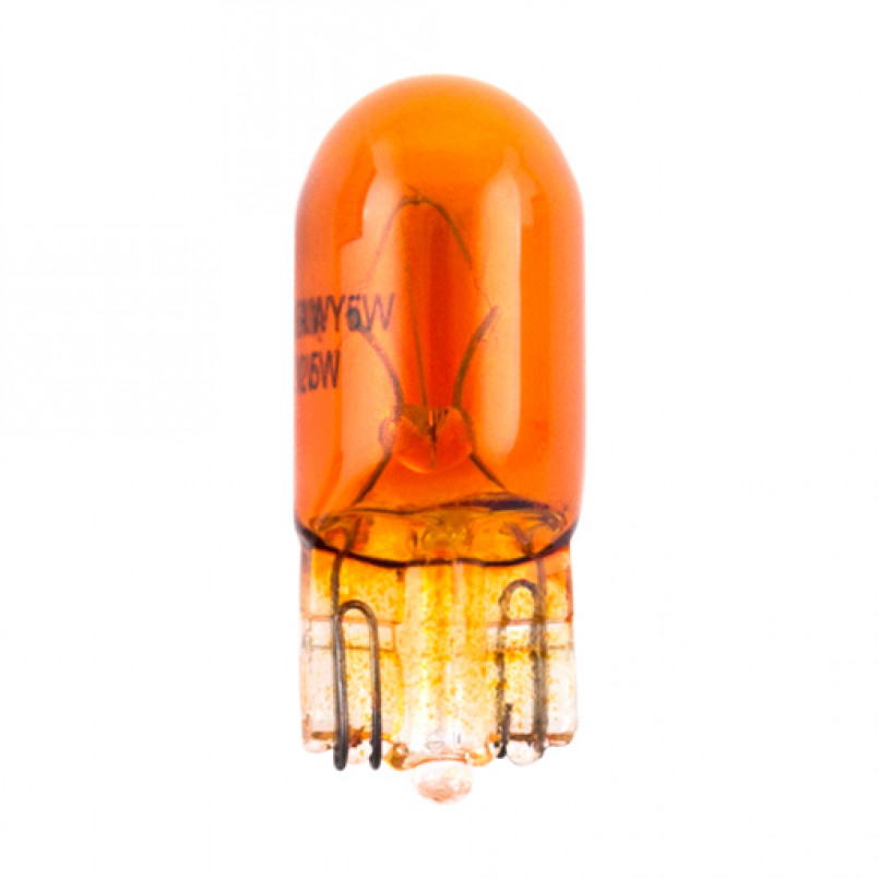 BREVIA Автолампа WY5W 12V 5W W2.1x9.5d AMBER CP HALOGEN — фото товара №3