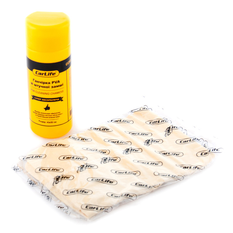 CARLIFE  Ганчірка PVA в тубі, 43x32 см.,мала, (12/144шт.)  — фото товара №3