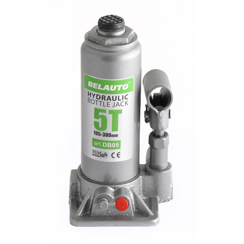 БЕЛАВТО  Домкрат гідравлічний  вантажопідйомність - 5т, мин., висота підйома 195 - 380 мм.  — фото товара №1