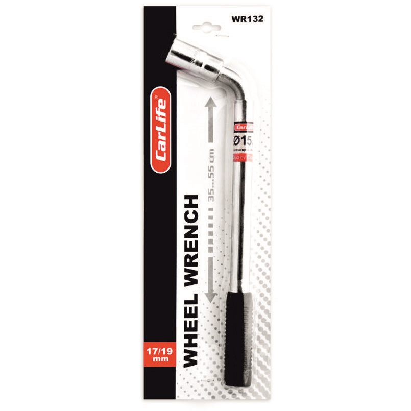 CARLIFE  Ключ колісний, телескопічний, 17x19мм,блістер (20шт.)  — фото товара №1