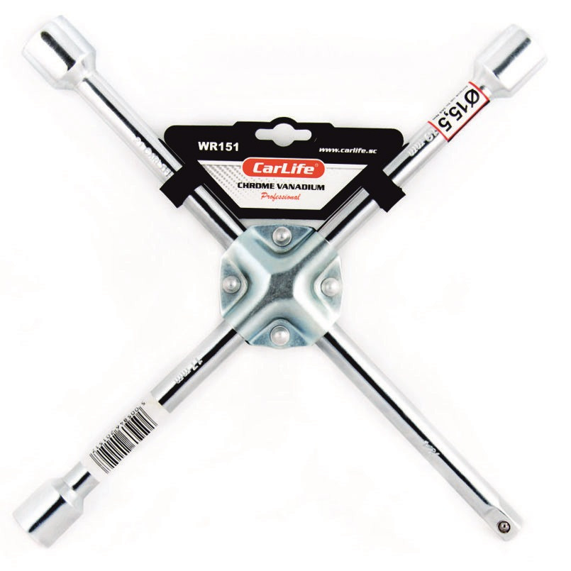 CARLIFE  Ключ хрестоподібний,професійний,17x19мм/21мм/1/2_ (20шт.)  — фото товара №1