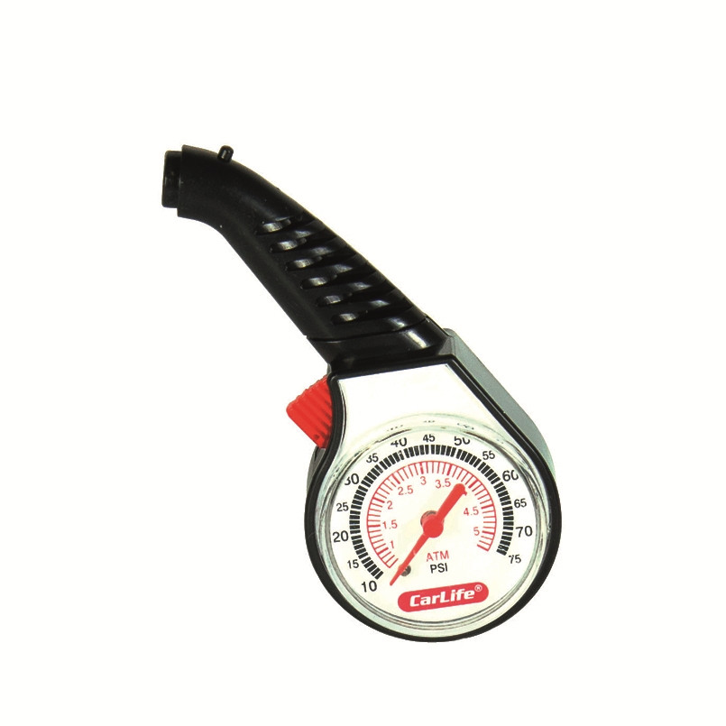 CARLIFE  Манометр автомобільний 5 Атм, пластиковий  — фото товара №1