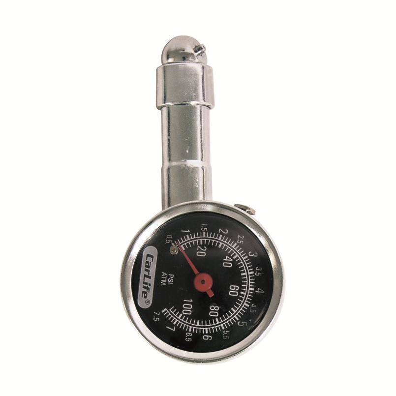 CARLIFE  Манометр автомобільний 7,5 Атм, металевий  — фото товара №2