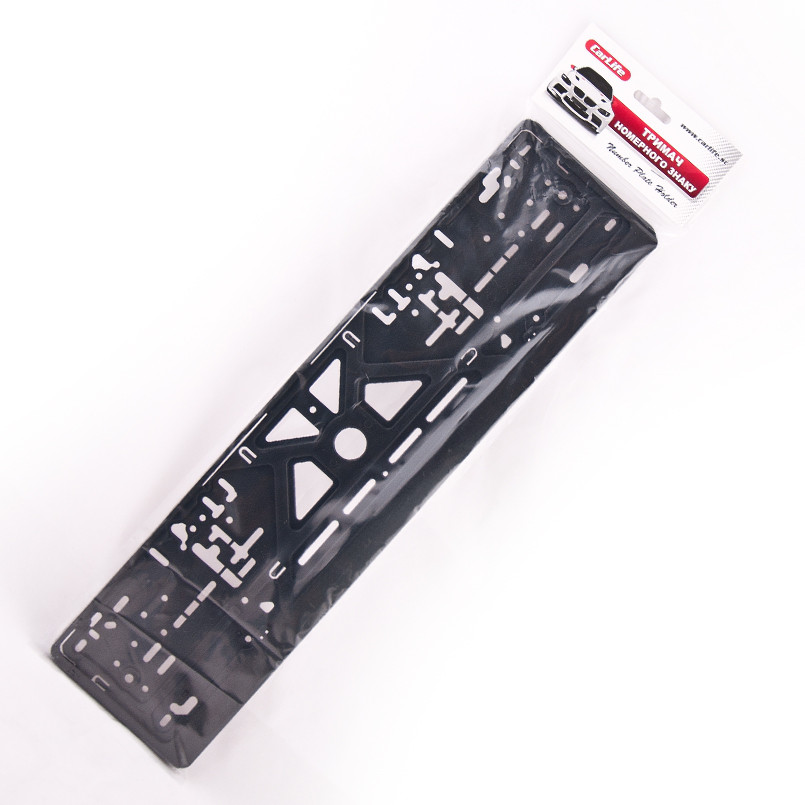 CARLIFE  Рамка під номер, чорний  — фото товара №1