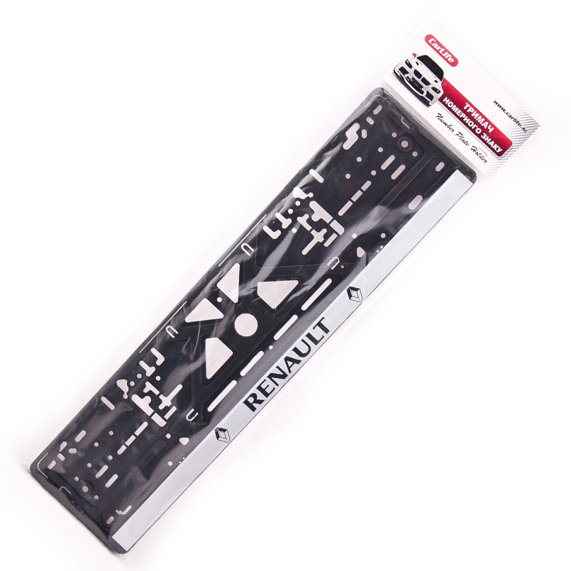 CARLIFE  Рамка під номер, Renault  — фото товара №1