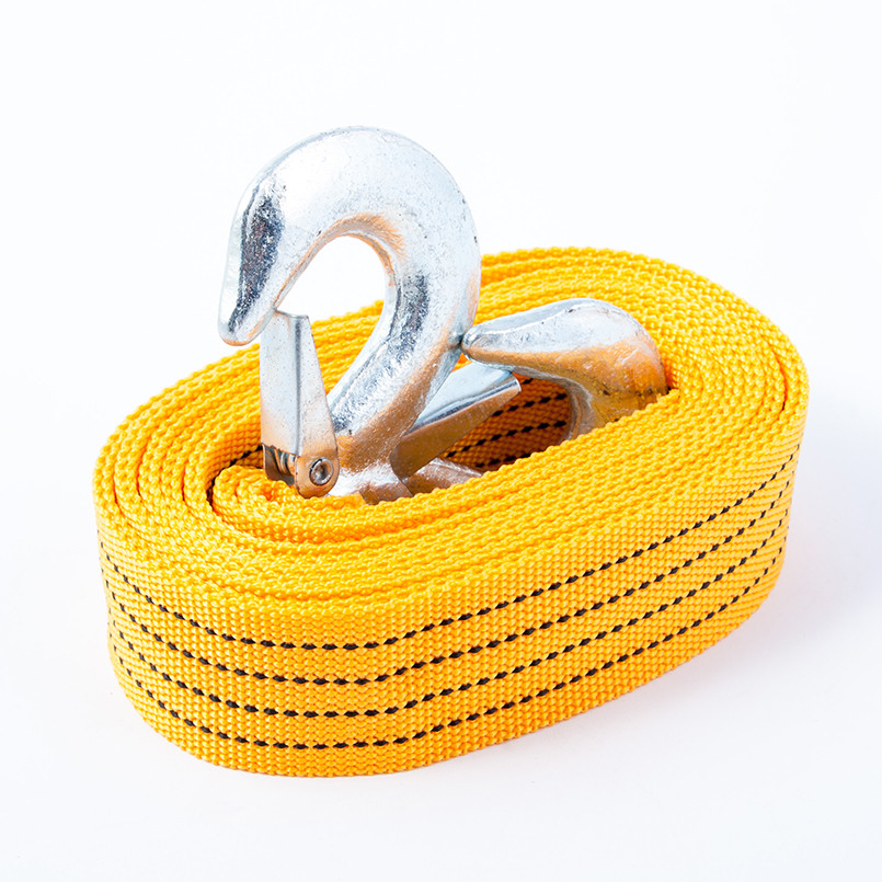 CARLIFE  Трос стрічковий, з металевими гачками 3т,5,5м.,сумочка поліетил.  — фото товара №2