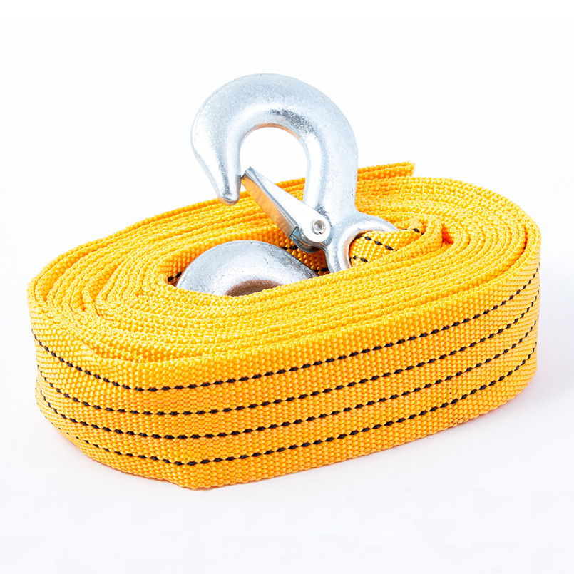 CARLIFE  Трос стрічковий, з металевими гачками 8т,5,5м.,сумочка поліетил.  — фото товара №2