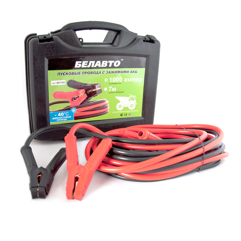 БЕЛАВТО  Провода-прикурювачі 1000A, 7м  — фото товара №1
