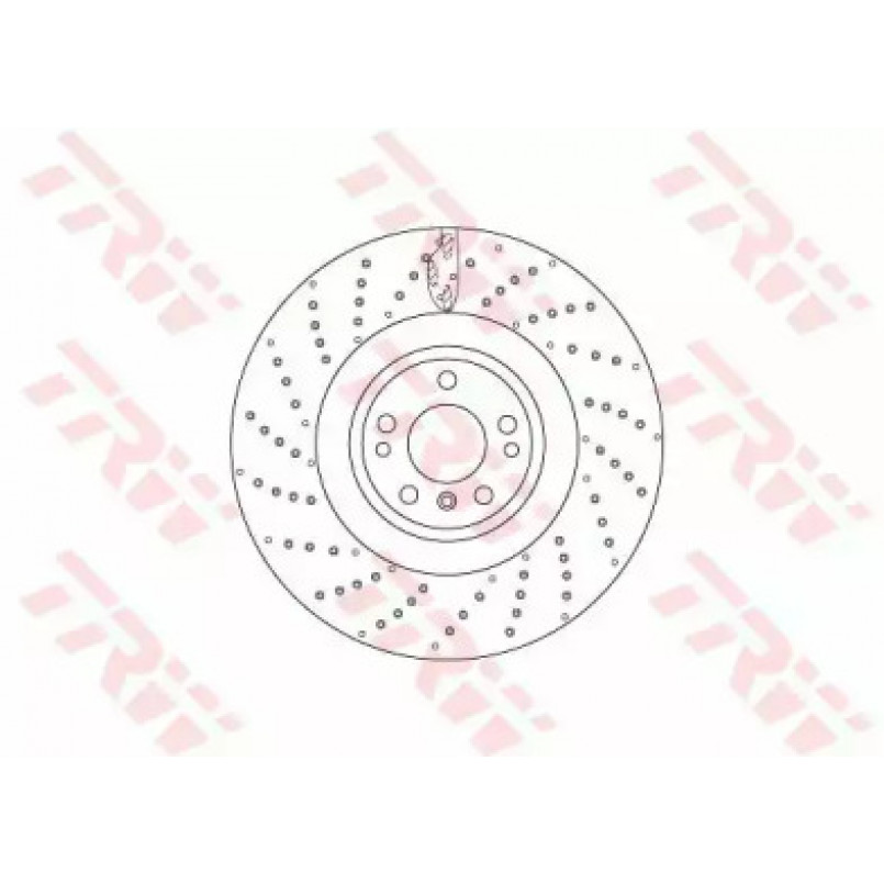 DF6687S  TRW - Гальмівний диск — фото товара №2