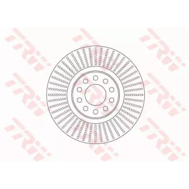 DF6742S  TRW - Гальмівний диск — фото товара №2