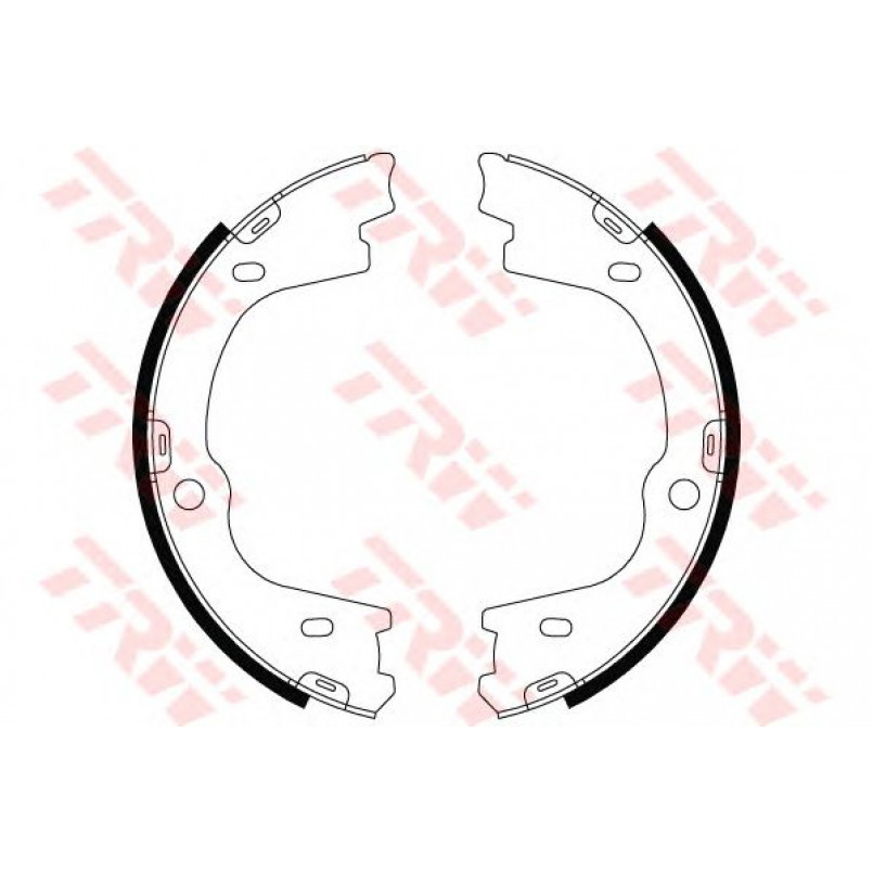 GS8803  TRW - Гальмівні колодки до барабанів — фото товара №1