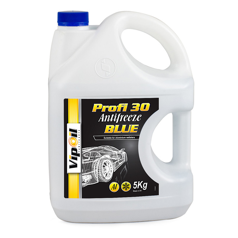 Антифриз VipOil Profi 30 Blue (синій) 5кг х4 — фото товара №2