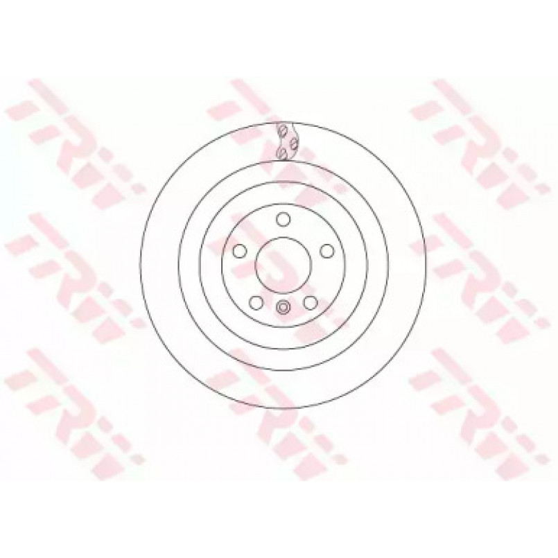 DF6365S  TRW - Гальмівний диск — фото товара №2