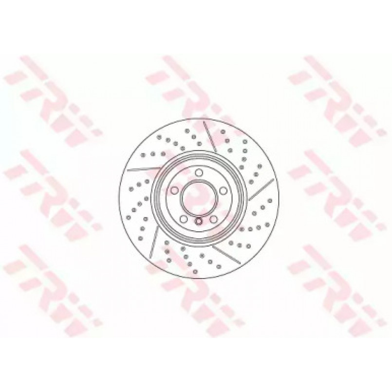DF6600S TRW - Гальмівний диск — фото товара DF6600S TRW - Гальмівний диск — фото товара