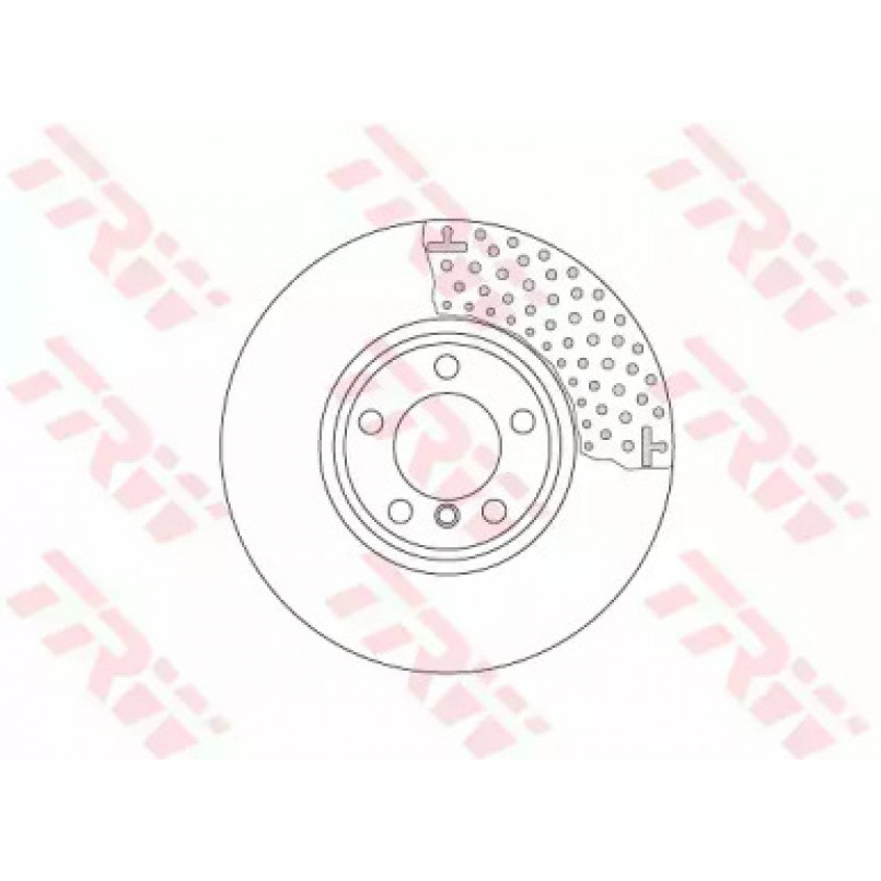 DF6603S  TRW - Гальмівний диск — фото товара №2